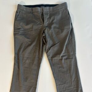 36/32 Express Men's Light Grey/Sage Chinos